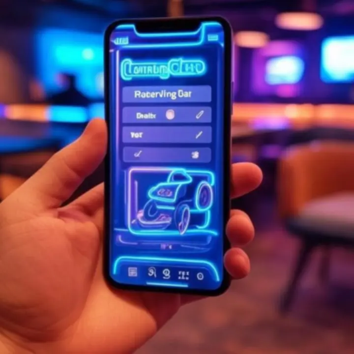 Ekran potwierdzenia rezerwacji na telefonie